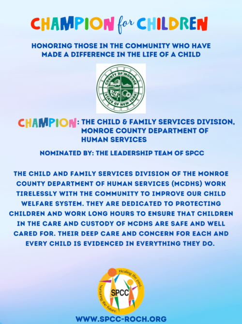 Champions for Children - MCDHS