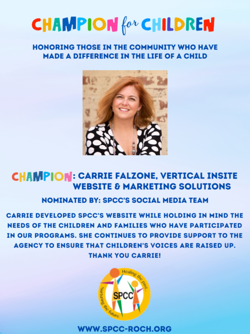 Champions for Children - Carrie Falzone