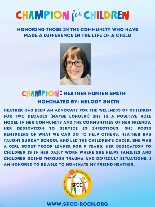 Champions for Children - Heather Smith